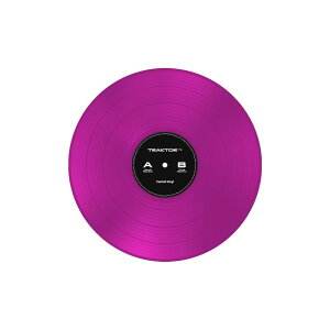 Native Instruments Traktor Control Vinyl Neon Pink Transparent (1��)(Traktor�p�R���g���[�����@�C�i��)