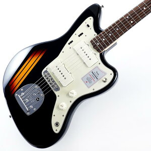 Fender Made in Japan Traditional 2025 Collection 60s Jazzmaster (Competition Black 3-Color Sunburst/Rosewood)