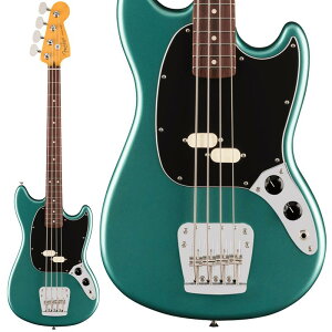 Fender USA American Professional Classic Mustang Bass (Faded Sherwood Green Metallic/Rosewood)yThe Autumn Winter 2025 Campaignz