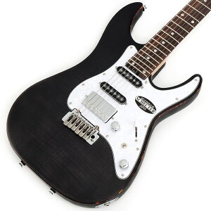 SCHECTER OL-SD-SSH-24-AL-VTR-FM (Satin See-Thru Black/R)
