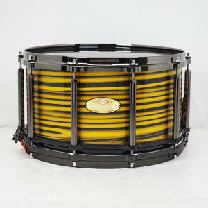 Pearl Masterworks Snare Drum 14x8 Free Floating -Gold Swirl on Black Carbon-�y�C�P�x�y��X�n��50���N�L�O���f���z