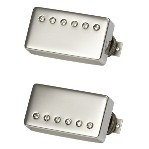 Gibson yubNtCf[Z[z Custombucker (Matched SetCDouble BlackCTrue Historic Nickel CoversC2-ConductorCUnpottedCAlnico III) [Historic Collection / PUCBDBNC2-SET]
