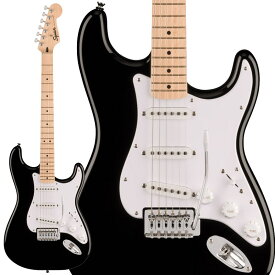 あす楽 Squier by Fender Squier Sonic Stratocaster (Black/Maple Fingerboard)