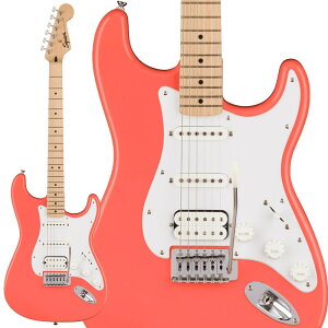 zB Squier by Fender Squier Sonic Stratocaster HSS (Tahitian Coral/Maple Fingerboard)