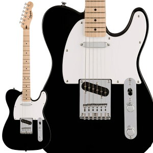 �����z�B Squier by Fender Squier Sonic Telecaster (Black/Maple Fingerboard)