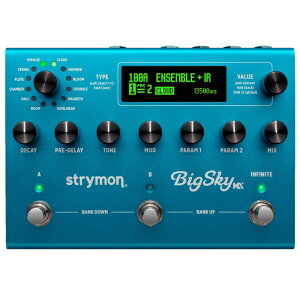 �����z�B strymon Bigsky MX�yMulti Reverb�z�i�X�g���C�����j���o�[�u