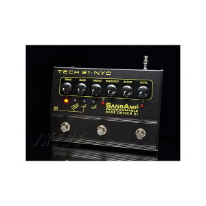 TECH21 SANSAMP PROGRAMMABLE BASS DRIVER DI �y���K�A���i�z