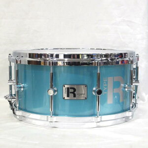 CANOPUS MTR-1465DH [Type-R BULLET Snare Drum 14''×6.5'' - Turquoise Metallic Lacquer]�y�X���W�������i�z
