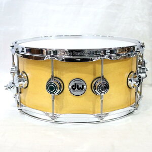 dw DRSO6514SSC104 [Collector's Pure Maple Snare Drum Standard Shell 14''×6.5'' - Amber Satin Oil]yXWiz