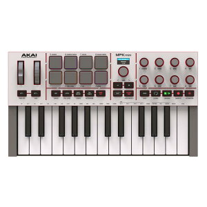 AKAI MPK Mini IV Grey (25USB-MIDIL[{[hRg[[) (AJC)(Gs[P[~j)