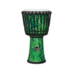 LP 2010-GM [Rope Tuned Circle Djembe with Perfect-Pitch Head 10 / Green Marble]y񂹕iz