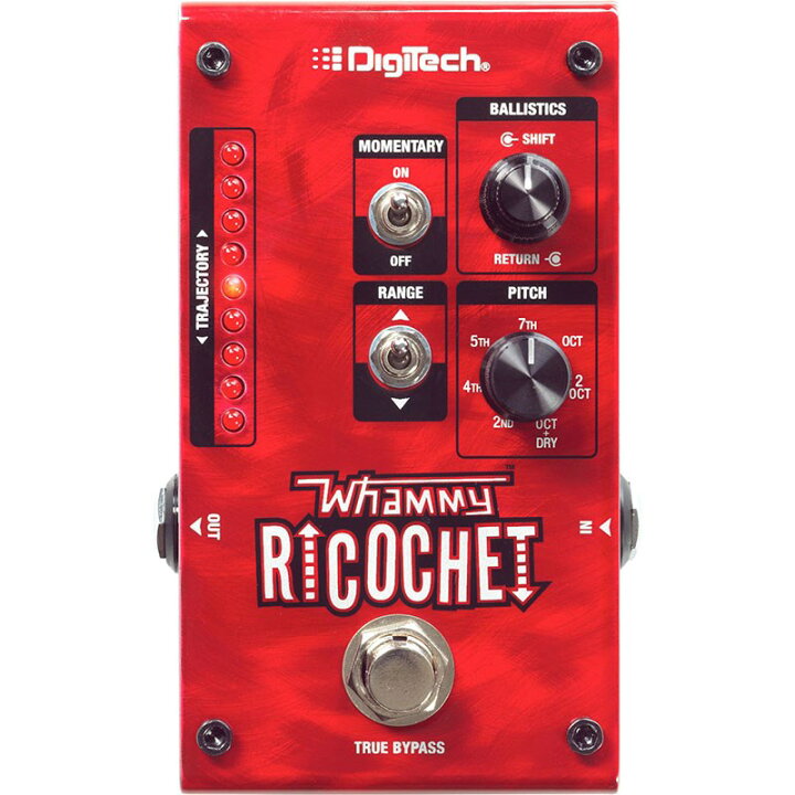 楽天市場】翌日配達 Digitech Whammy Ricochet [Pitch Shift Pedal 