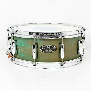 Pearl �y�u���b�N�t���C�f�[�Z�[���zDABM1455S/C #ATC [Artisan Custom Limited �`Shell By DrumArt�` Snare Drums 14×5.5/Balkan Maple/Antique Texture Copper]�y�݌ɏ��������i�z
