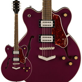 GRETSCH G2622 Streamliner Center Block Double-Cut with V-Stoptail Broad’Tron BT-3S Pickups (Burnt Orchid/Laurel)