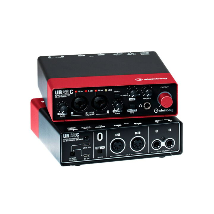 楽天市場】Steinberg UR22C RD(スタインバーグ)(定番オーディオ 