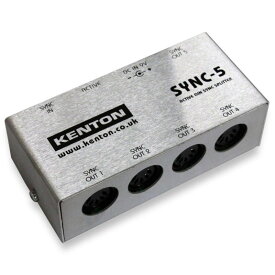 翌日配達 KENTON 【新楽器応援セール】SYNC-5 (1台限定・在庫限り超特価！) 【DIN SYNCスプリッターボックス】