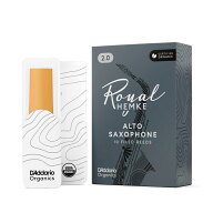 D'Addario Wood Winds 《硬さ：2.0》アルトサックス用リード ダダリオ・ウッドウインズ オーガニック ロ…