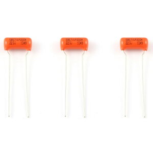 ALLPARTS �y�����񂹏��i�z MFD ORANGE DROP CAPACITORS (QTY 3)/EP-4382-000