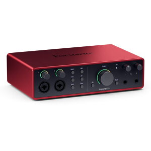 Focusrite Scarlett 16i16 Gen4(16in16outEUSBI[fBIC^[tFCX)(}CNvAv2)(4th Gen)(tH[JXCg)(XJ[bg)