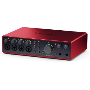 Focusrite Scarlett 18i16 Gen4(18in16outEUSBI[fBIC^[tFCX)(}CNvAv4)(4th Gen)(tH[JXCg)(XJ[bg)