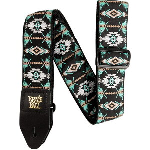 �����z�B ERNIE BALL Southwestern Turquoise Jacquard Strap [#P05325]