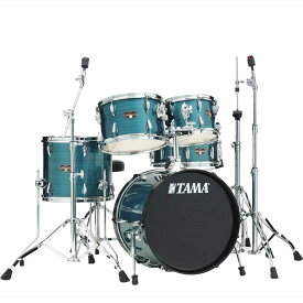 TAMA Imperialstar 18 バスドラムキット シンバル無しセット / ヘアライン・ブルー [IP58H6-HLB] 【お取り寄せ品】