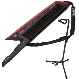 Roland 【7月下旬以降入荷予定】AX-EDGE-B【ブラック】+専用スタンドST-AX2セット Keytar ローランド キーター ショルダーキーボード ショルキー ステージ