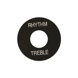 Gibson Toggle Switch Washer (Black�C White Imprint)[PRWA-020]