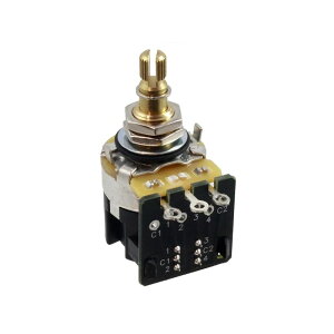 ALLPARTS �y�����񂹏��i�z CTS 500K PUSH PULL AUDIO POT/EP-5586-000