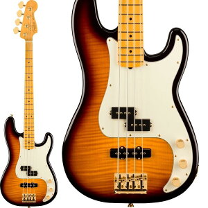 Fender USA 75th Anniversary American Professional II PJ Bass (2-Color Sunburst/Maple)
