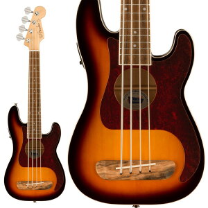 Fender Acoustics yב҂A\tz Fullerton Precision Bass Uke (3-Color Sunburst/Walnut Fingerboard)