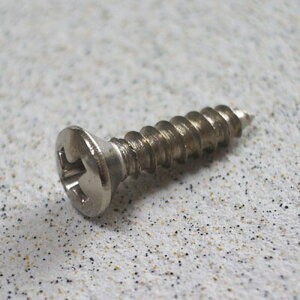 Montreux �y�t���Z�[���z Pickguard screws Fender style inch Nickel (20�{����) [475]