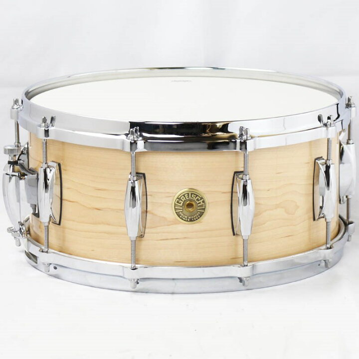 楽天市場】GRETSCH USA Custom Snare Drum - Solid Maple 14×6.5 [G5 