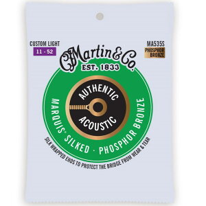 MARTIN �y�Ẵ{�[�i�X�Z�[���z MARQUIS SILKED 92/8 Phosphor Bronze MA535S [Custom Light/11-52]