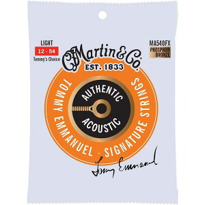 MARTIN Tommy's Choice MA540FX Flexable Core Phosphor Bronze [Light/12-54]