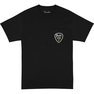 Fender USA FENDER(R) PICK PATCH POCKET TEE (BLACK/M size)(#9192601406)