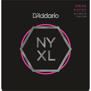 DfAddario NYXL Series Electric Guitar Strings Balanced Tension [NYXL0940BT Super LightC 009-040]