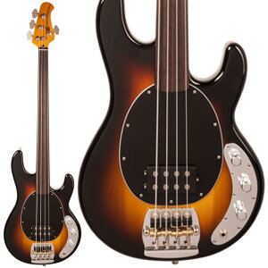 MUSICMAN PINO PALLADINO StingRay Bass (79 Burst / Fretless)