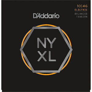 DfAddario NYXL Series Electric Guitar Strings Balanced Tension [NYXL1046BT Regular LightC 010-046]