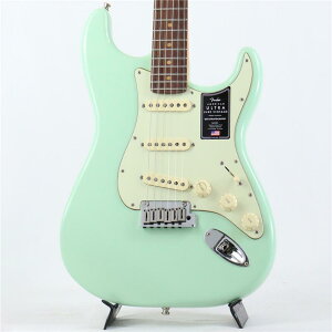 Fender USA American Ultra Luxe Vintage '60s Stratocaster (Surf Green/Rosewood)