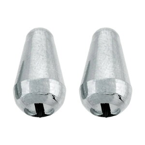 ALLPARTS Switch Tips for USA Stratocaster (Chrome) (2Zbg) [SK-0710-010]