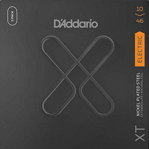 D�fAddario XTE1046-3P XT Nickel Regular Light 3 Set Pack (.010-.046)