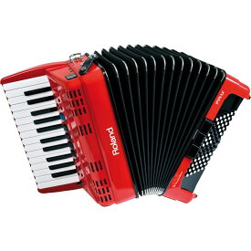 Roland 【専用キャリングバッグセット】ローランド Vアコーディオン 電子 ピアノ式 26鍵盤 FR-1X RD【カラー：レッド】
