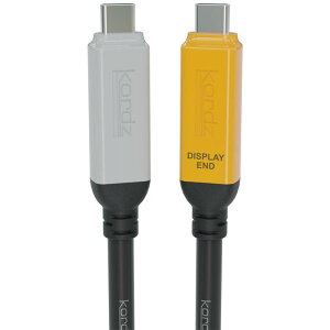 Kordz PRO 10Gbps 60W Active Optical USB-C Cable 10m (�R�[�Y)(USB�P�[�u��)(4K60FPS)(60W)(10Gbps)(USB3.2 Gen2)(K2855G-1000-CH)