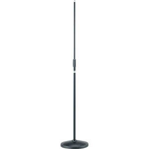 TAMA MS200DBK(丸皿ストレート)(ラウンドベース)(ブラック)(タマ・マイクスタンド)