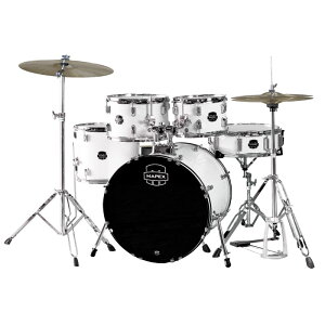 MAPEX CM5294FTCFH [COMET DRUM SET - White Thin Grain]�y�n�[�h�E�F�A�A�V���o���t���z