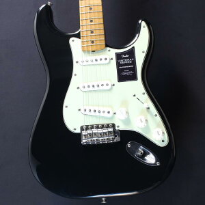 Fender MEX Limited Edition Vintera II Road Worn '60s Stratocaster (Black/Maple) #MX25090150