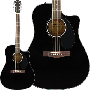 Fender Acoustics Fender CD-60SCE Dreadnought (Black) tF_[