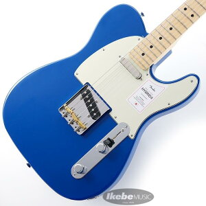 Fender Made in Japan Hybrid II Telecaster (Forest Blue/Maple) �y�����z
