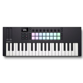 NOVATION Launchkey Mini 37 Mk4(ノベーション)(ラウンチキー)(37鍵盤ミニ・USB・MIDIコントローラー)【ソフトシンセ PLAY無償DL対応】【Steinberg Cubase LE 14付属！】